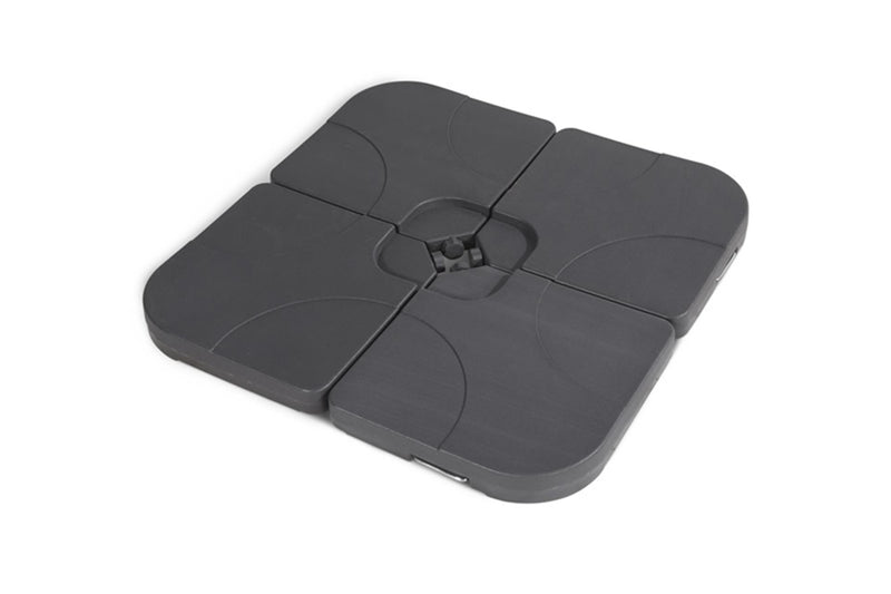 Hartman parasolvoet 4-dlg vulbaar 105cm