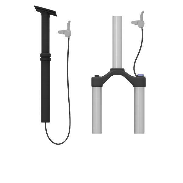 Elvedes kabelset voor dropper zadelpen remote lock-out (exclusief remote)