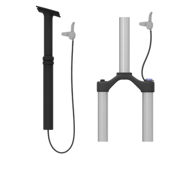 Elvedes kabelset voor dropper zadelpen remote lock-out (exclusief remote)