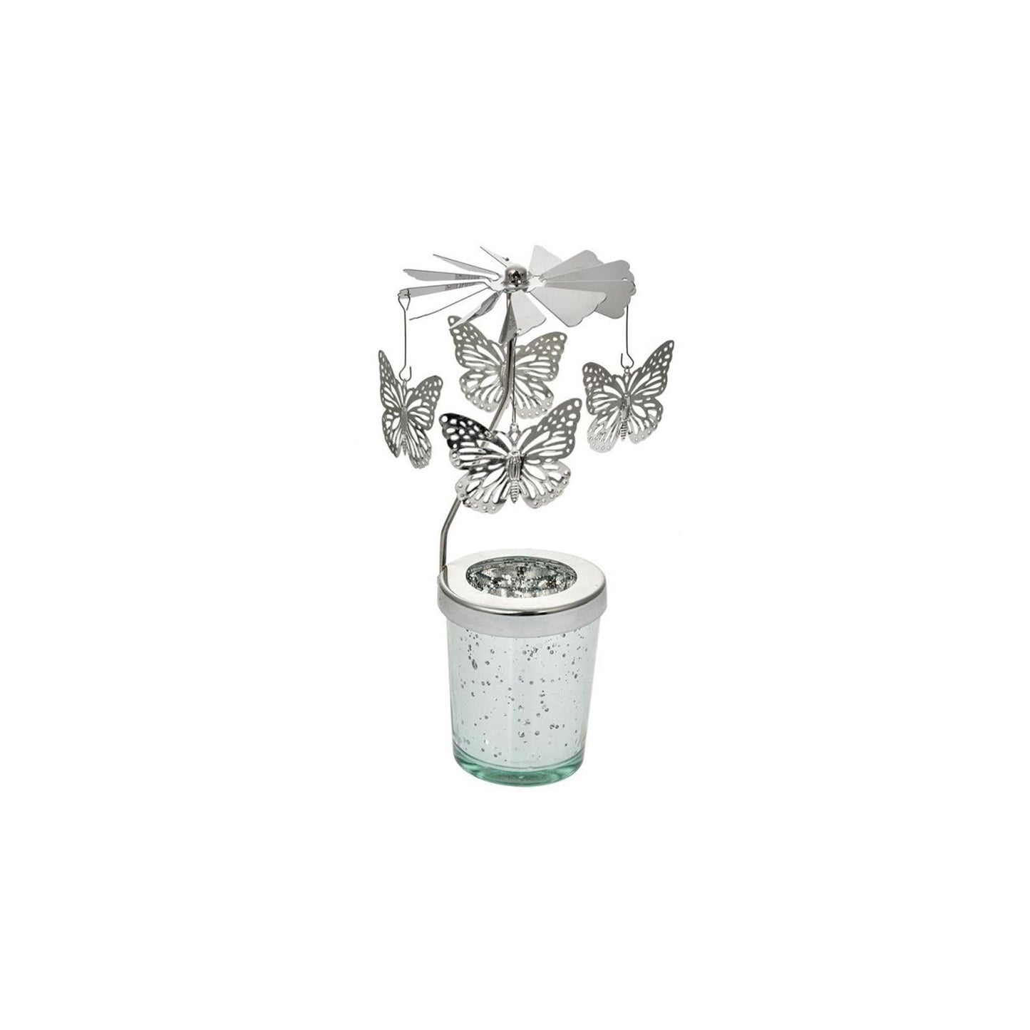 Clayre eef theelichtcarrousel ø8xh17cm