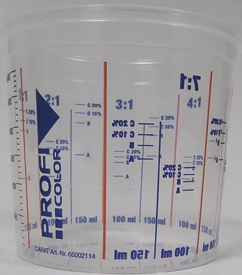 Profi color lakaccessoires mixing cup 385ml