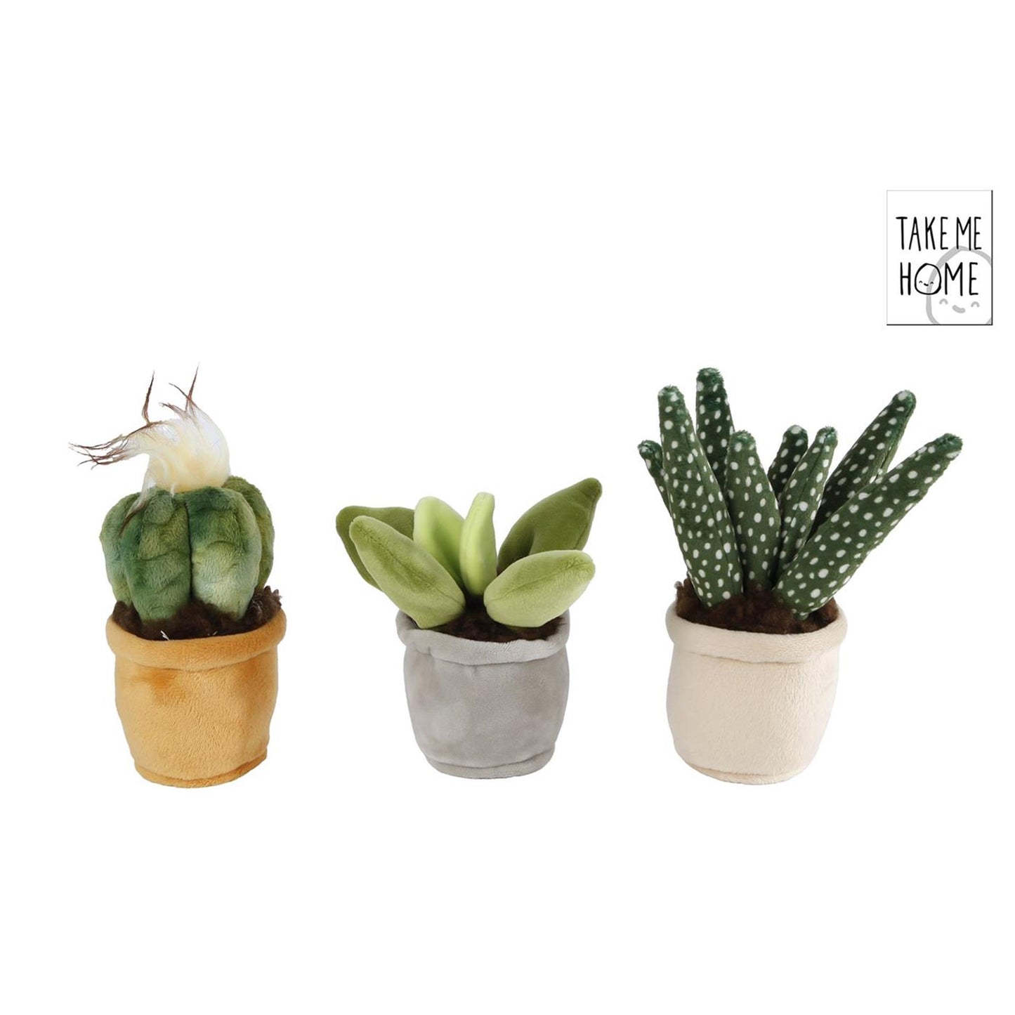 Take me home plant pluche s 12-17cm