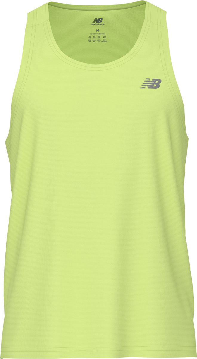 New balance sport essentials tank heren sportshirt - afterglow
