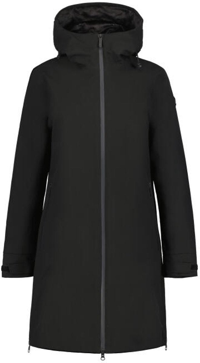 Luhta iskola dames parka - zwart- 46