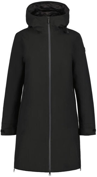 Luhta iskola dames parka - zwart- 46