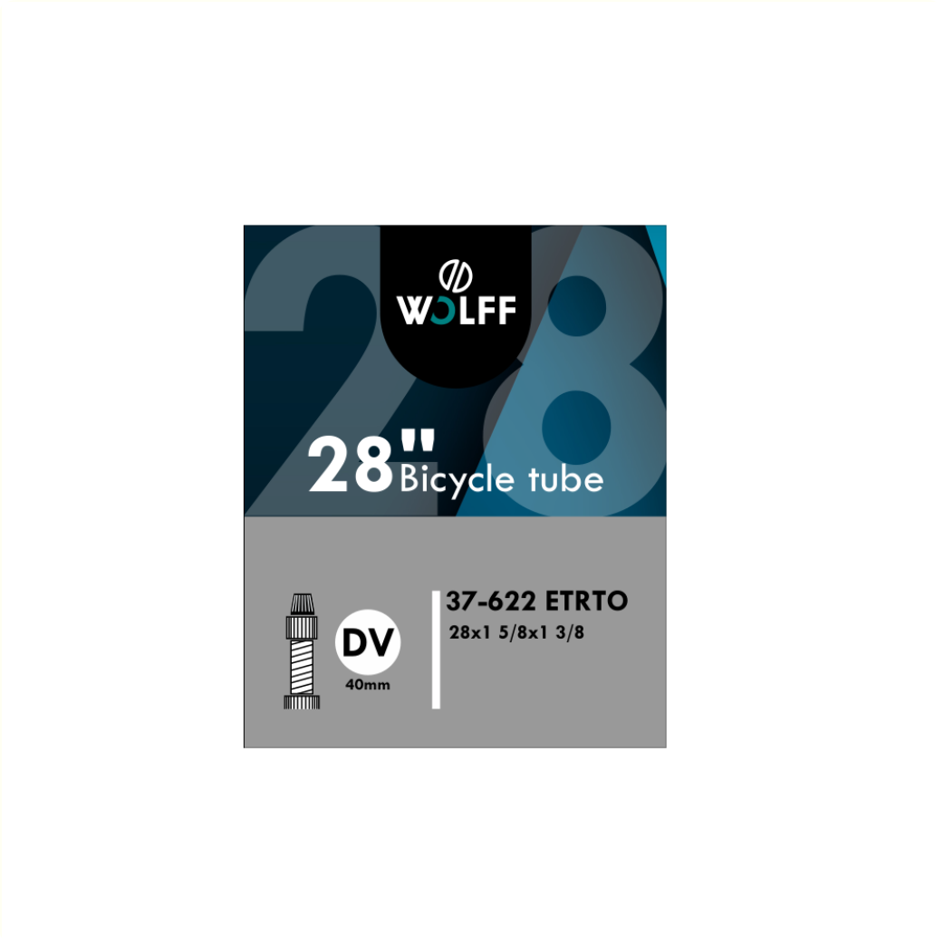 Wolff binnenband 28x1 3 8 etrto 37-622, ventiel: hollands ventiel 40mm