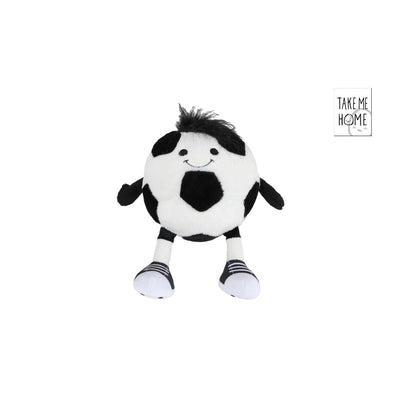 Take me home voetbal pluche 16,5 25cm