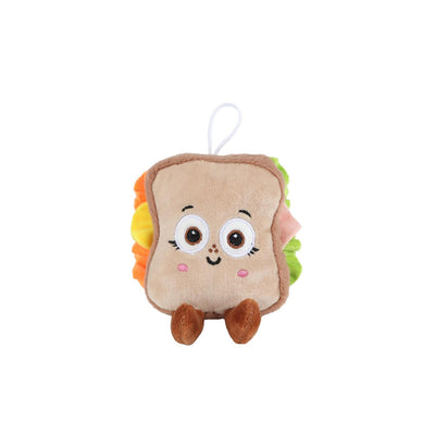 Take me home fluffy menu food pluche 4ass 13cm