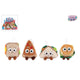 Take me home fluffy menu food pluche 4ass 13cm