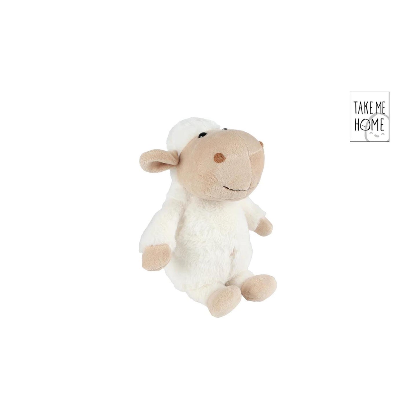 Take me home schaap pluche zittend 22cm