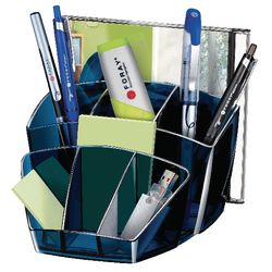 Bureau organizer office depot 93x158mm nachtblauw