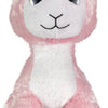 Lumo stars knuffel lama olivia 24cm pluche speelgoed roze wit.