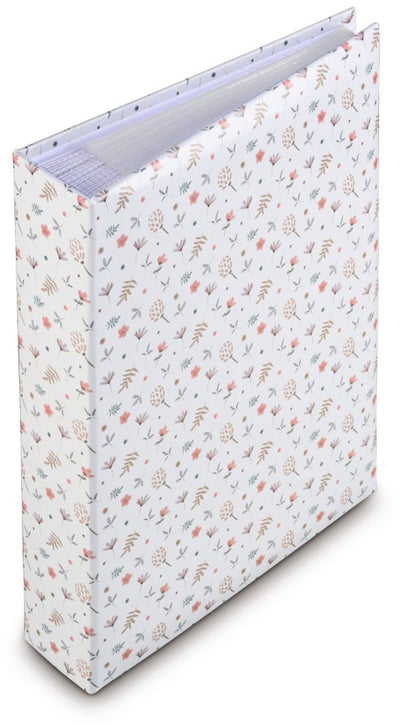 Hama inschuif album - floral - 10x15 - 200 pagina's - wit