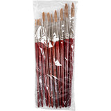 Creativ company aquarel penselen, 10st. - afbeelding 2