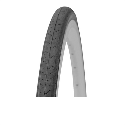 Hakuba buitenband, zwart zonder reflectie, 700x23c, etrto 23-622