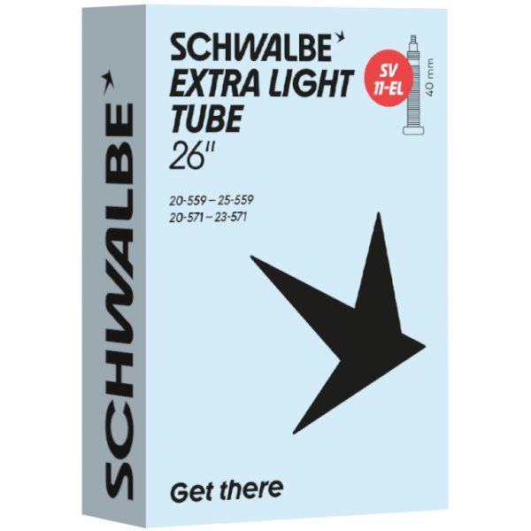 Schwalbe binnenband sv11-el 26 20 25-559 571 fv 40mm