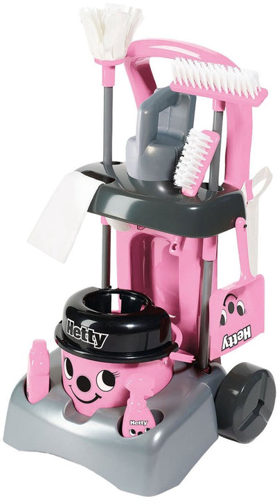 Casdon hetty - deluxe reinigingswagen - speelgoedschoonmaakset