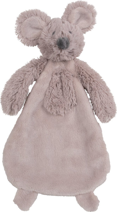 Happy horse muis mex knuffeldoekje - oud lila - baby cadeau
