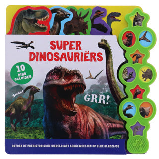 Rebo publishers geluidenboek super dinosauriers