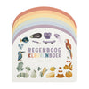 Boek little dutch regenboog kleurenboek karton