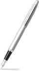 Sheaffer vulpen - vfm - zwart en zilver met chroom - penpunt m - sf-e0940053