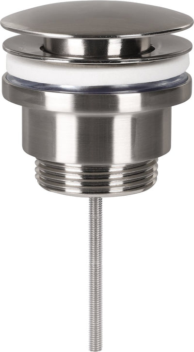 Differnz design afvoerplug mat chroom