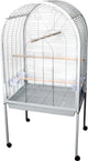 Flamingo papegaaienkooi polly - wit - 77,5 x 60 x 155,5 cm