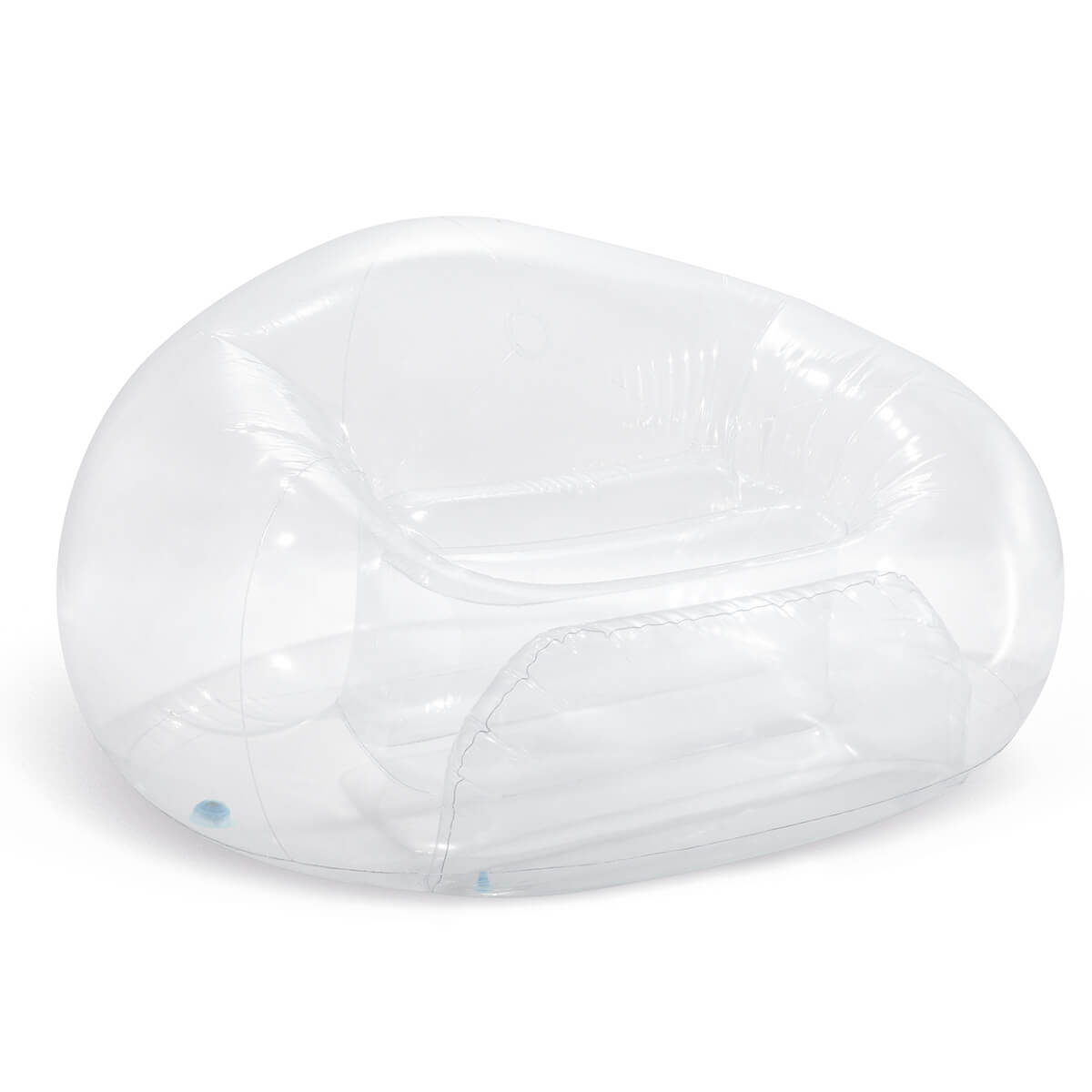 Intex Beanless Bag opblaasstoel - transparant