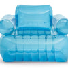 Intex Opblaasbare fauteuil blauw