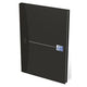 Oxford office essentials gebonden boek 192 bladzijden gelijnd formaat a5 smart black