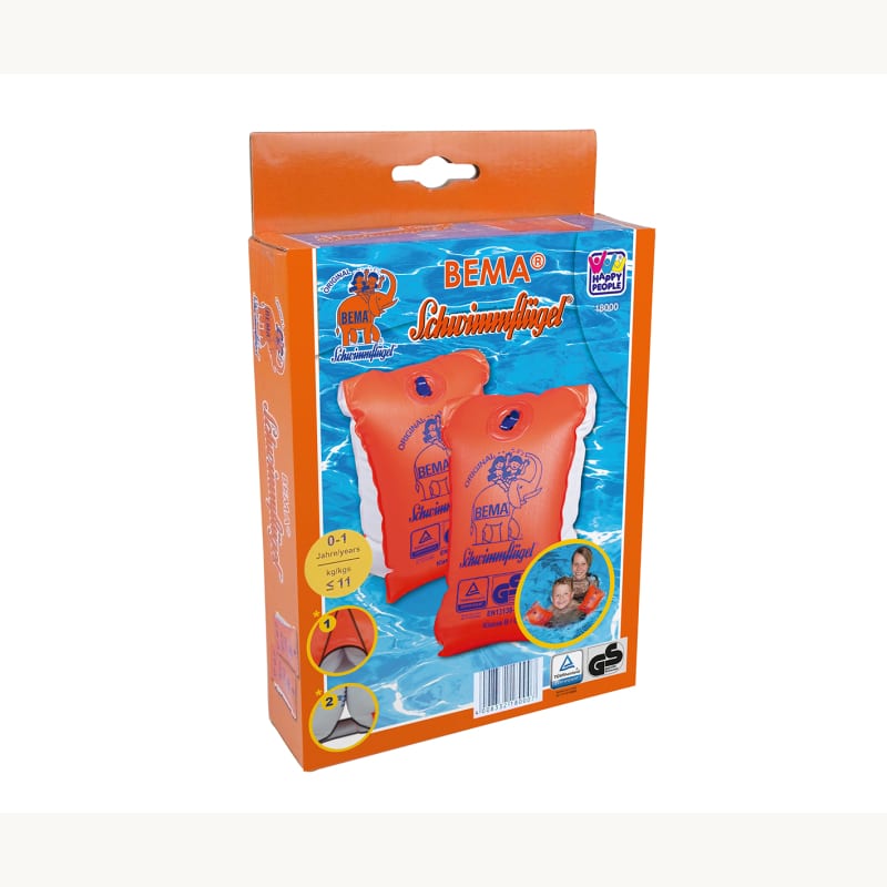 Intex bema zwem mouwtjes oranje 0 1 jaar