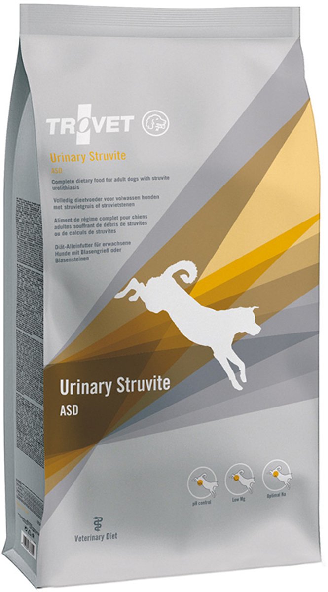 Trovet urinary struvite asd hond - 3 kg