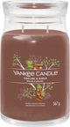 Yankee candle - praline birch large jar geurkaars - 90 branduren - twee lonten