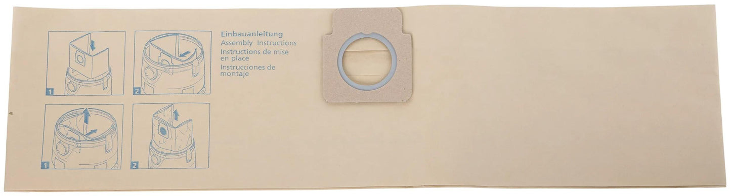 Nilfisk stofzuigerzak filter bag pack.a 5 pcs.