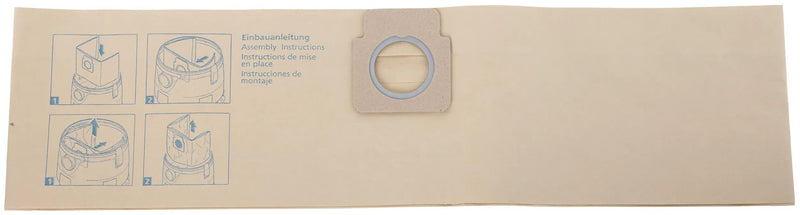 Nilfisk stofzuigerzak filter bag pack.a 5 pcs.