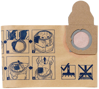 Nilfisk staubsaugerbeutel filter bag pack.a 5 pcs. f. aero 400