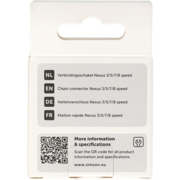 Rema tip top nederland b.v. simson verbindingsschakel nexus 1 2 x3 32 3 5 7 8v
