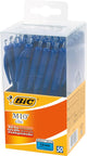 Bic balpen m10 clic medium blauw