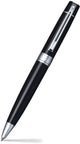 Sheaffer balpen 300 e9312 - glossy black chrome plated