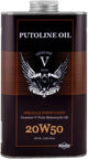 Putoline genuine v-twin 20w50 olie 4t 1 liter blik