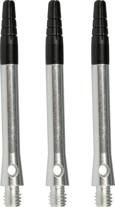 Faver aluminium dart shafts - roterende top - 3 stuks - lengte 5,5 cm