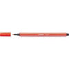 Stabilo viltstift 68-40 1 mm lichtrood