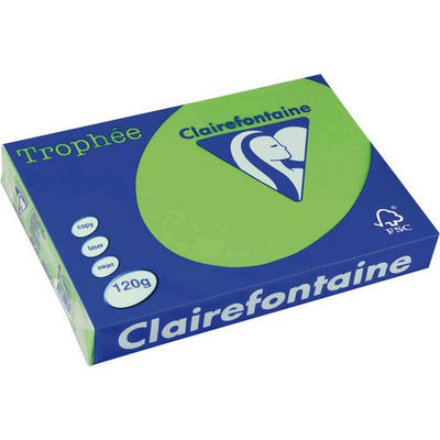 Papier clairfontaine 1293c a4 120g groen