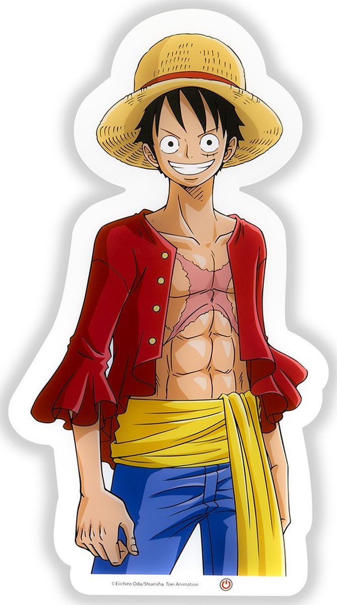 Teknofun luffy - wandlamp - neon luffy