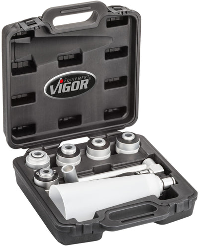 Vigor adapter öleinfüllsatz v6027 oil filler adapter set vigot 7-part