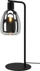 Eglo chelvey tafellamp - e27 - 50,5 cm - rookglas