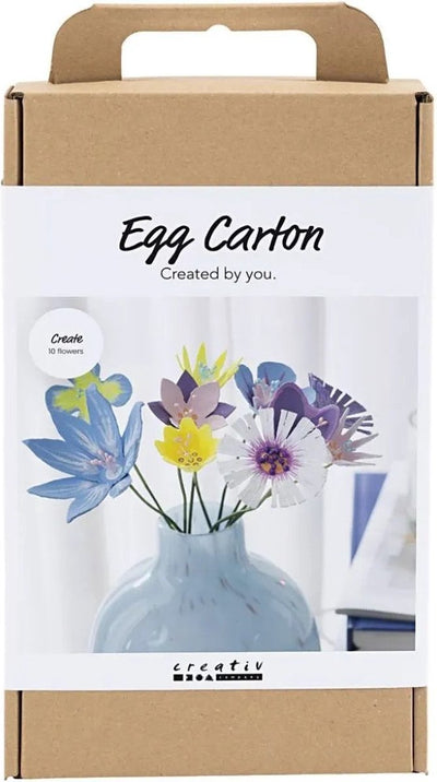 Creativ company https: www.cchobby.nl hobbyset-bloemen-van-eierdozen-pastelkleuren-1-doos