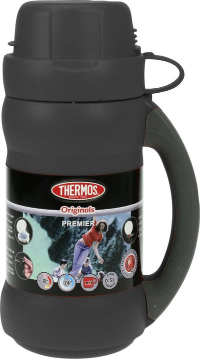 Thermos premier isoleerfles - 0l5 - zwart
