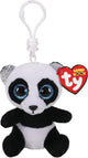 Ty beanie boos clip pandaknuffel bamboo 7 cm