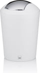 Kela marta afvalemmer swing - 1,7 l - wit -
